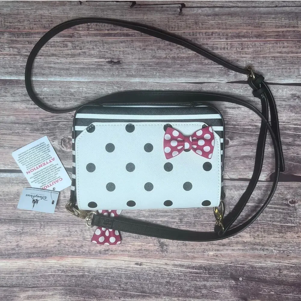 Disney Parks‎ Minnie Bow Small Handbag Purse